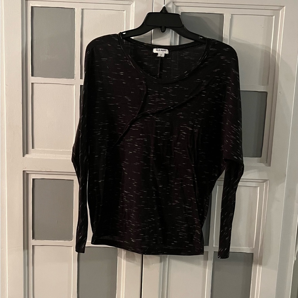 🖤Old Navy Black Textured Blouse